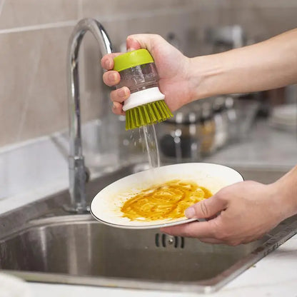 HandyScrub Soap Dispensing Dish Brush