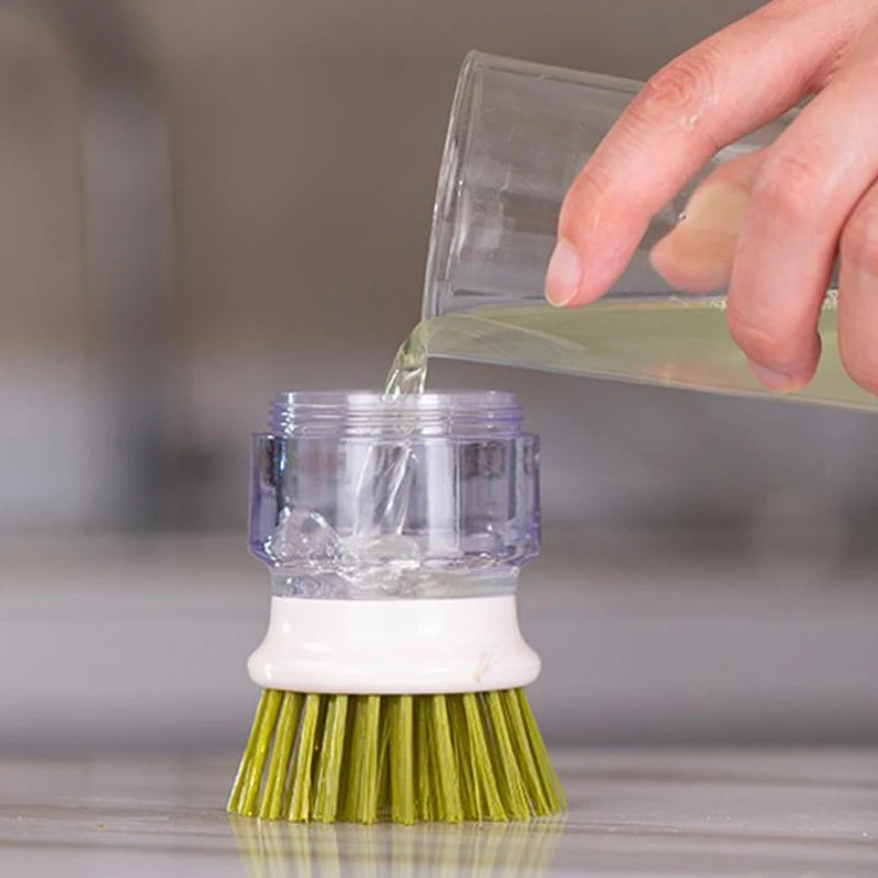 HandyScrub Soap Dispensing Dish Brush