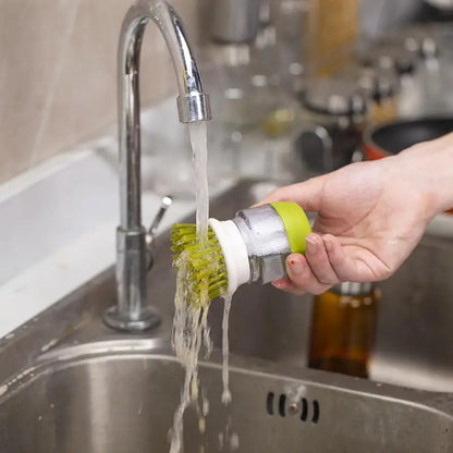 HandyScrub Soap Dispensing Dish Brush